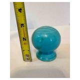 Fiesta Ball Salt Pepper Shaker in Turquoise
