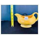 Yellow Fiesta Footed Gravy Boat