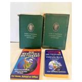 1961 Funk & Wagnalls Dictionary 2 volumes, Webster