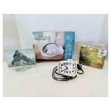 Homedics Sound Spa Machine, Alarm Clock, 10 CD pkg