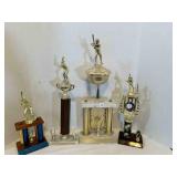 4 Baseball Trophies 