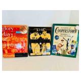 3 Baseball Coffee Table Books, The Ultimate Baseba