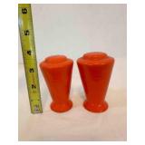 Homer Laughlin Harlequin Orange Salt Pepper Shaker