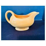 Yellow Fiesta Footed Gravy Boat