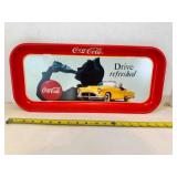 Coca Cola Tray 1990 Drive Refreshed 19"x8.5"