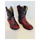 Kids cowboy Boots 7D-all man made material