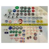 80+Oklahoma Political Campaign Buttons 70s 80s 90s