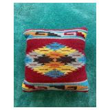 SW Style Woven Wool Pillow 17" square