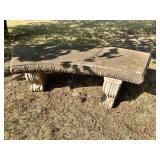 Concrete Bench 3 pcs, 51" wide Bring Help