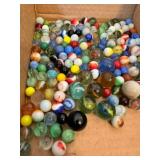 2lbs of Marbles-some glow, some shooters, a few