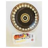 SW Native American Pottery Plate marked but unread