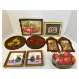 Small Framed Wall Dï¿½cor-9 pcs