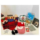 Christmas Pot Holders, Book, Gift Tags, Tree Sprea