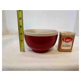Red Essential Home 5.25" Red Bowl, Vintage Box of