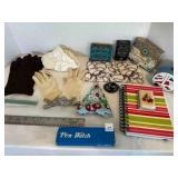 Ladies Gloves, inspirational note pads, rulers
