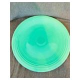 Fiesta Green Red 14.25" Chop Plate Platter