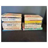 16 Paperback Books-Baseball Themed