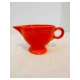 Fiesta Red Orange ring Creamer
