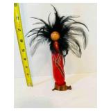 Black Jack gourd SW Native American Art signed