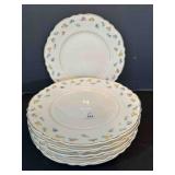 8 Dinner Plates 9.75", Radisson WS George
