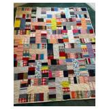 Quilt 88"x73" machined pieced, machine quilted