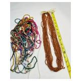 Large Assortment of Colored Twist beads