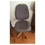 Secretary swival rolling chair; Bedroom #1