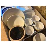 Bowls, Platter, Mugs
