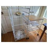 2- ROLLING DRAWER BASKETS