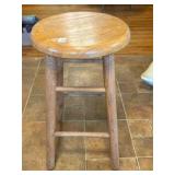 Oak Stool -