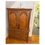 4-pc matching Drexel bedroom suit, plus mirror & b