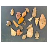 Native American arrowheads