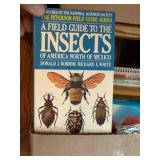 Box of insect books