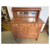 WOODEN BUFFET CABINET-