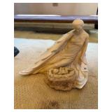 Angel with Christ statue11" wide, 8" tall