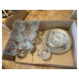 Fruit Pattern Clear Glassware
