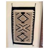 Navaho wall hanging, 24" x 40"