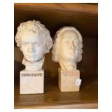 Cream tone finish Johann Sebastian Back and