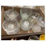 Assort. Clear Glassware