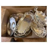 Assort of Silver Plated Platters