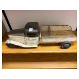 prewar pressed-steel toy dump truck,