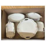 ASSORTED CHINA PLATES & BOWLS