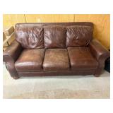 LEATHER STYLE COUCH