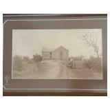 Vintage Farm stead photograph; 9" x 13"