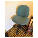 Secretary swival rolling chair or deer stand chair