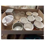 Coffee Mugs, Juicer, Glassware