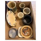 Clyde L. Otipoby pottery,  Native American