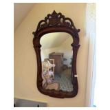 Hanging wall mirror; Bedroom #2