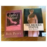 2- Signed Bob Perry books;