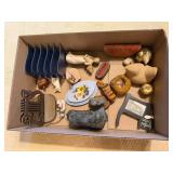 Box of misc. figurines, etc